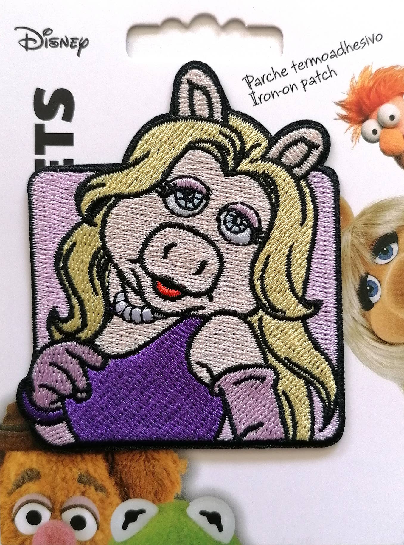Disney The Muppets Miss Piggy Iron on Patch