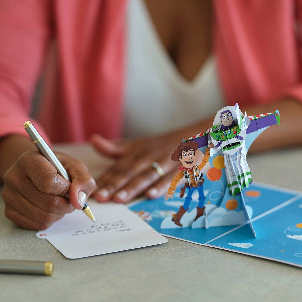Disney's Toy Story Birthday 5''x7'' 3D Lovepop Card - Buzz Lightyear & Woody