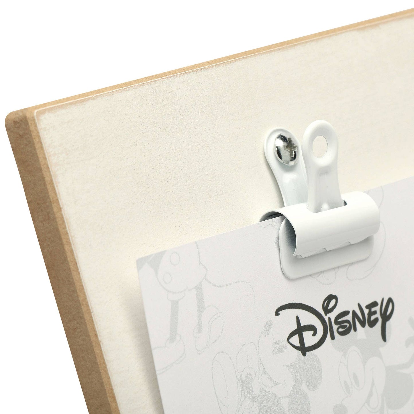 Mickey Mouse Laugh Imagine Dream Wood Photo Clip Frame