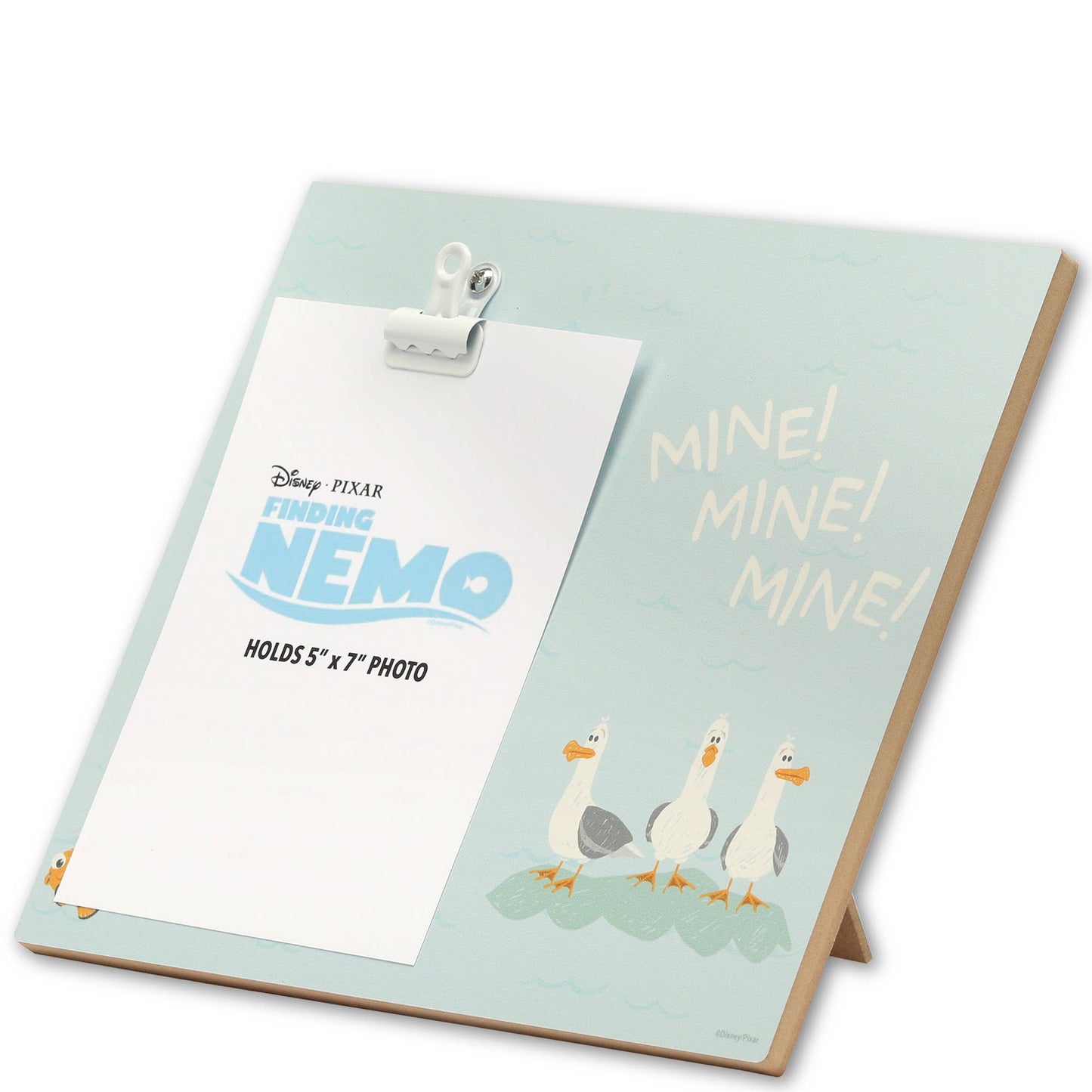 Disney Pixar Finding Nemo Seagulls Mine Mine Wood Photo Clip Frame