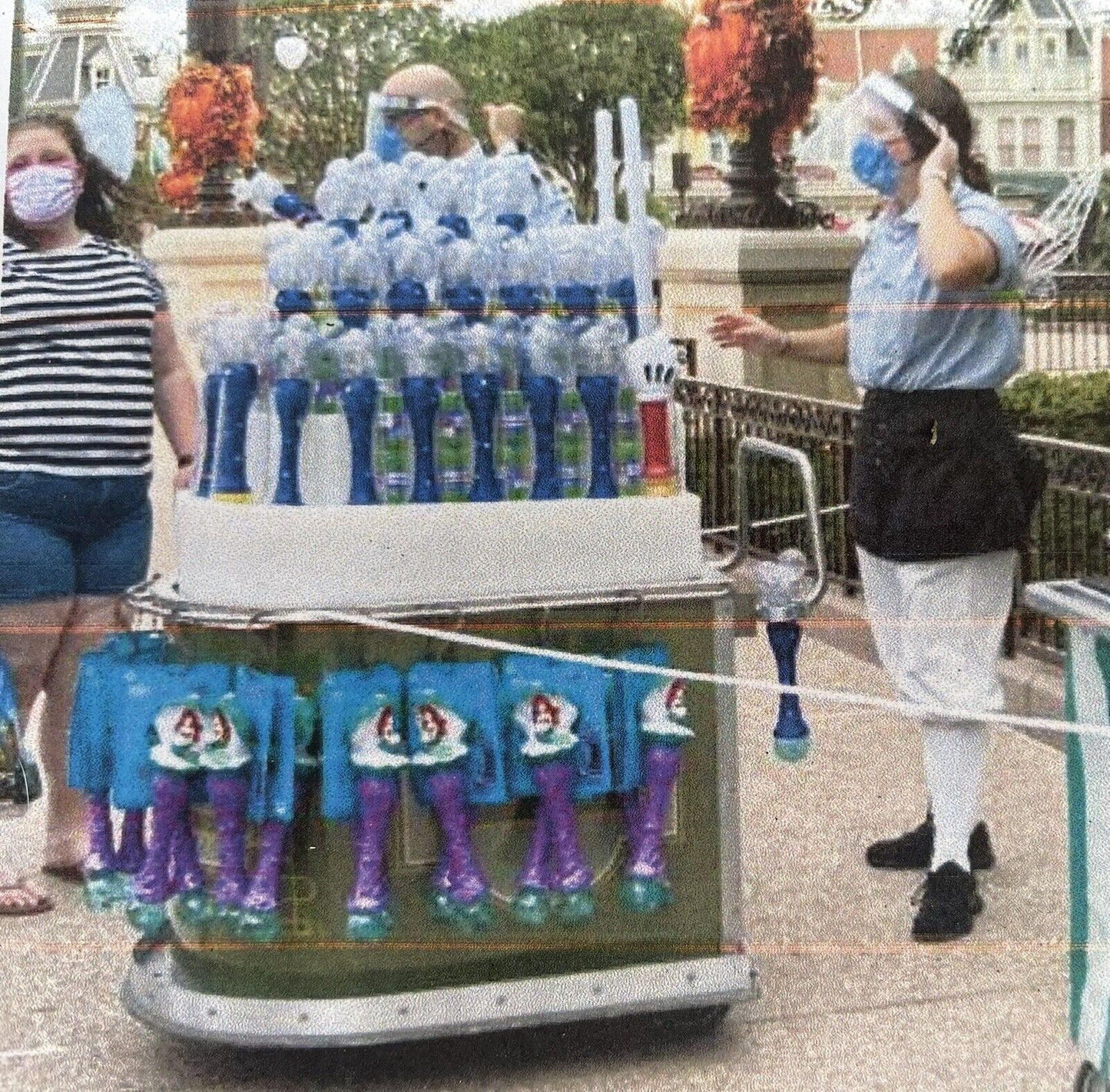 Authentic Walt Disney World Drink / Souvenir Cart used at the Contemporary Resort