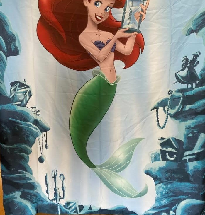 Ariel The Little Mermaid Shower Curtain Art of Animation Resort Walt Disney World