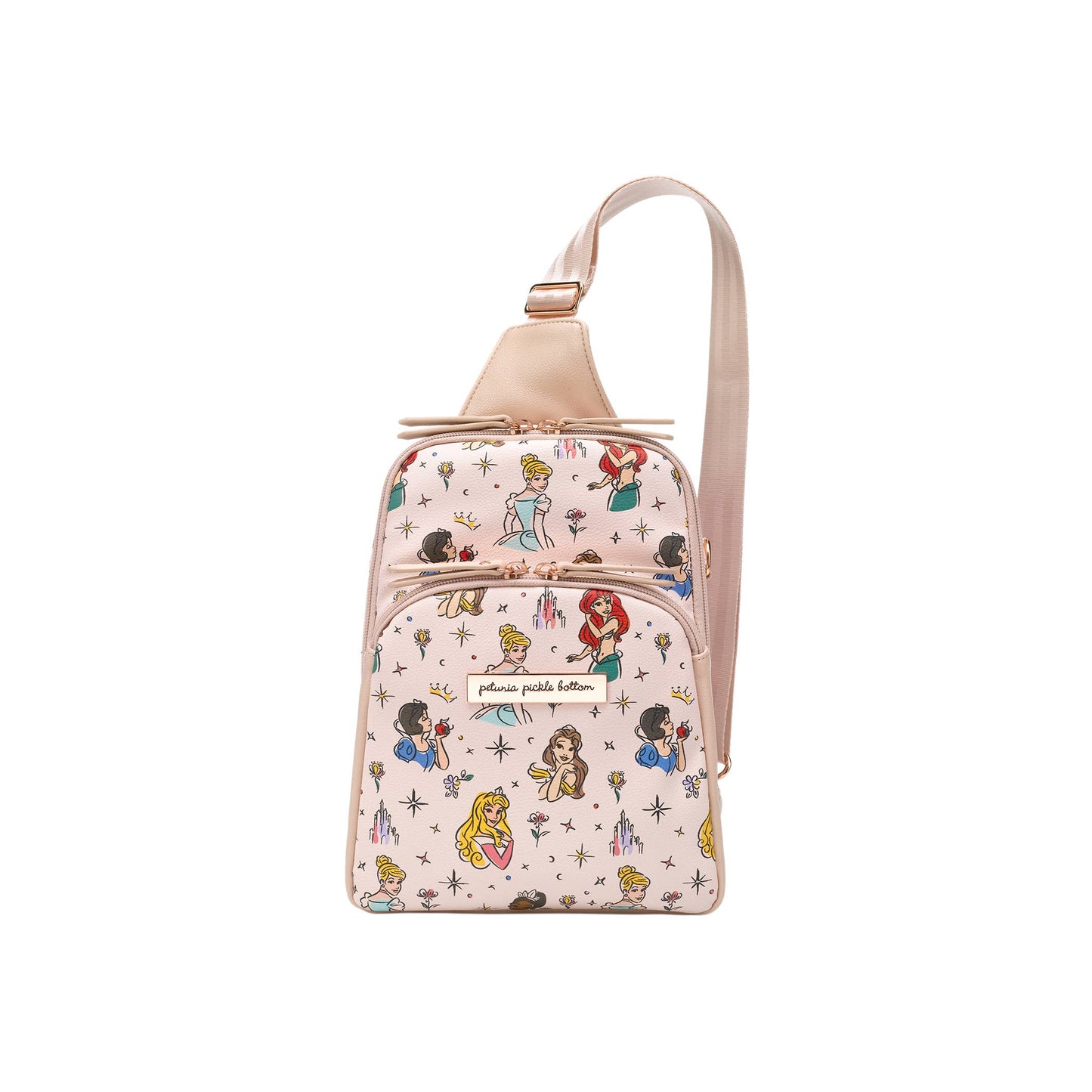 Disney Princess - CRISS-CROSS SLING Purse - Cinderella, Snow White, Ariel, Aurora