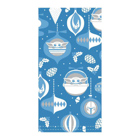 STAR WARS - The Mandalorian Grogu Holiday Blue Tea Towel