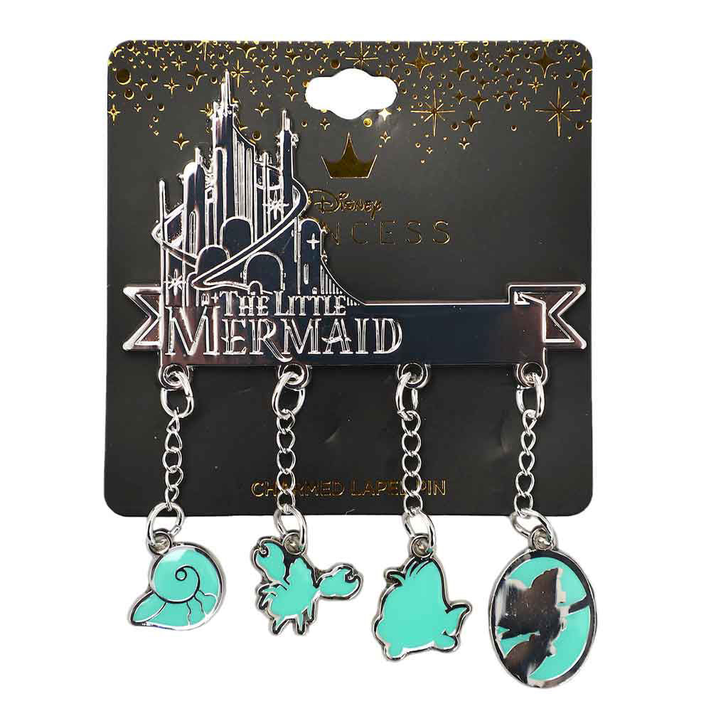 The Little Mermaid Charmed Lapel Pin – All Things Disneyana