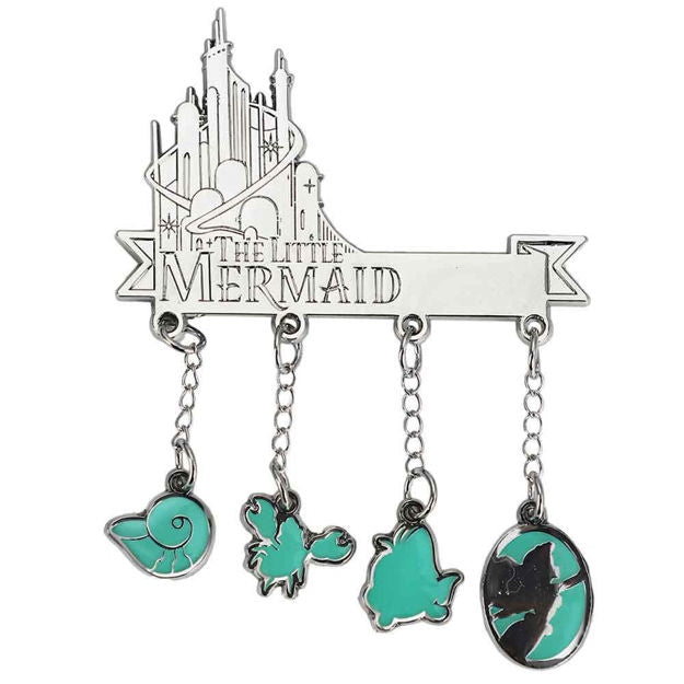 The Little Mermaid Charmed Lapel Pin – All Things Disneyana