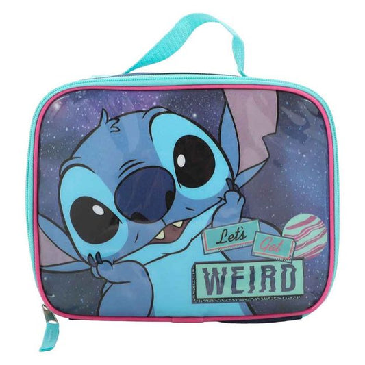 Stitch Let's Get Weird Insulated Lunch Tote
