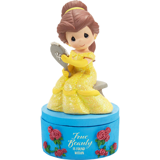 Belle Covered Box - Precious Moments - Disney Beauty and the Beast