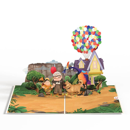 Disney and Pixar Up Birthday Adventures 5''x7'' Lovepop Card