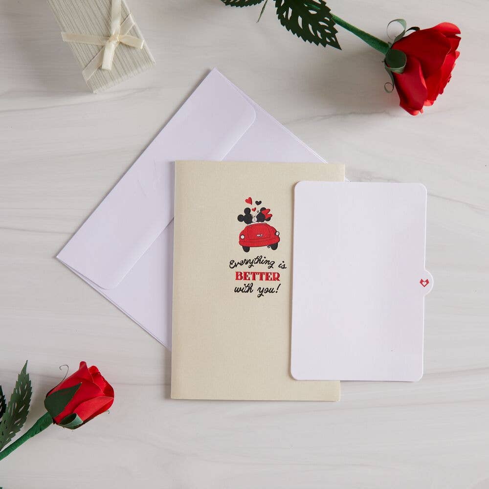 5"x7" Disney's Mickey & Minnie Everything is Better with You
