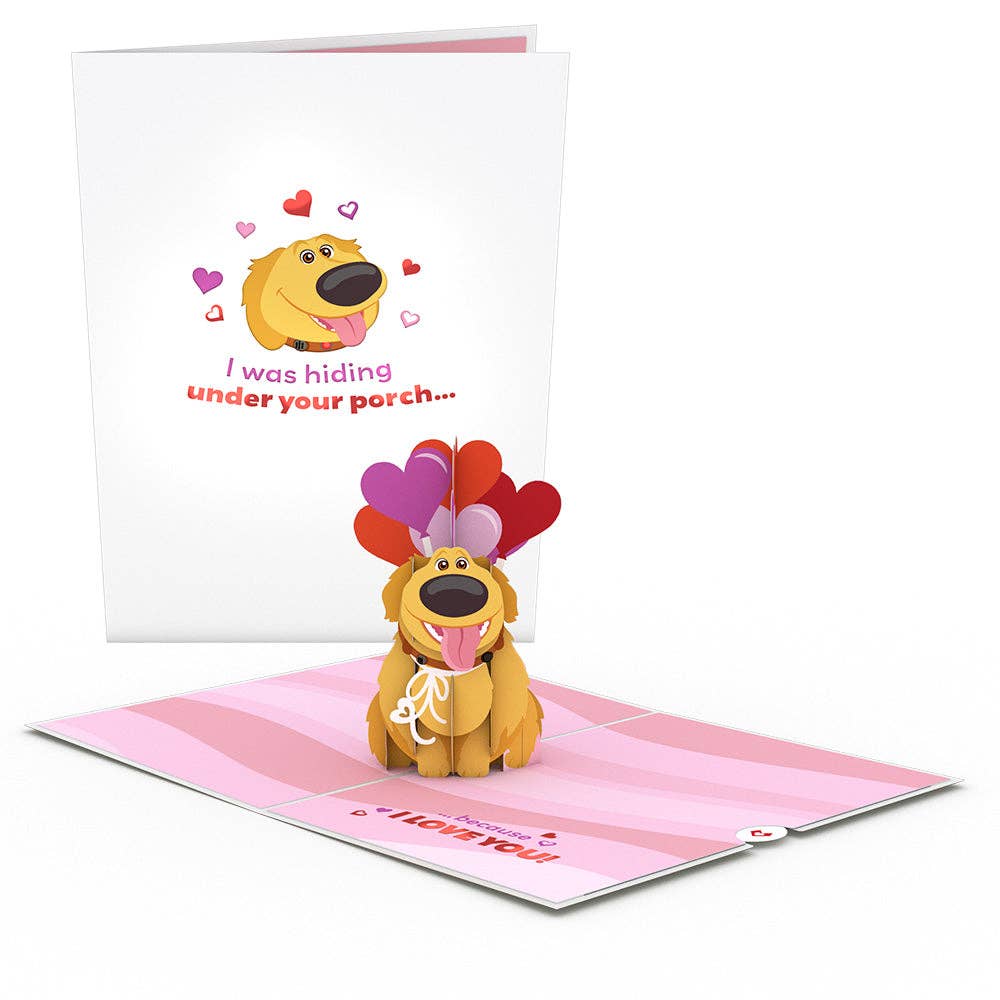 Disney and Pixar Up Dug Loves You 5''x7'' Card