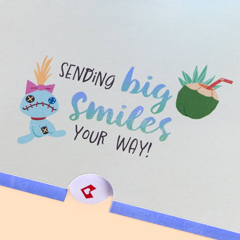 6x8" Disney's Stitch '626 Reasons' Plushpop Card