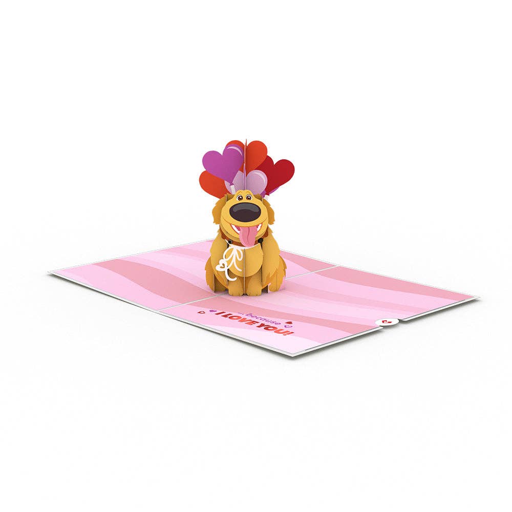 Disney and Pixar Up Dug Loves You 5''x7'' Card
