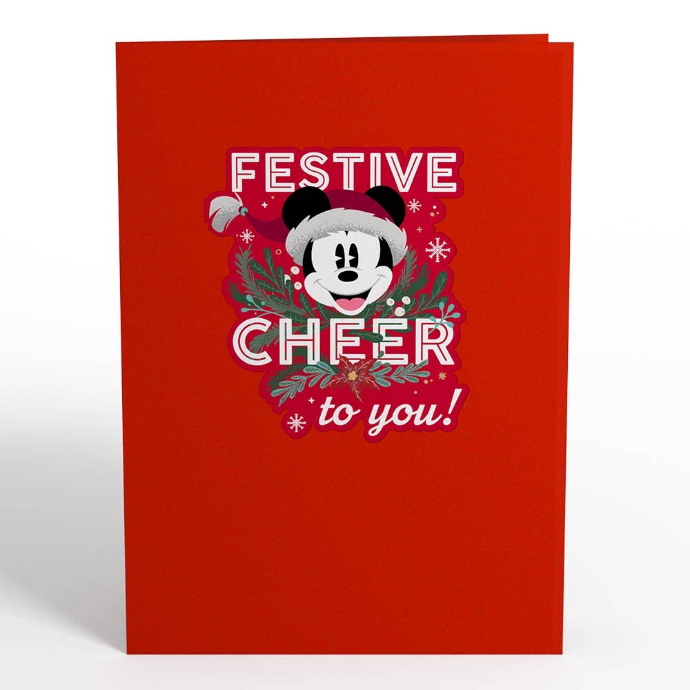 Disney's Mickey Mouse & Friends - Festive Cheer 5''x7'' Card