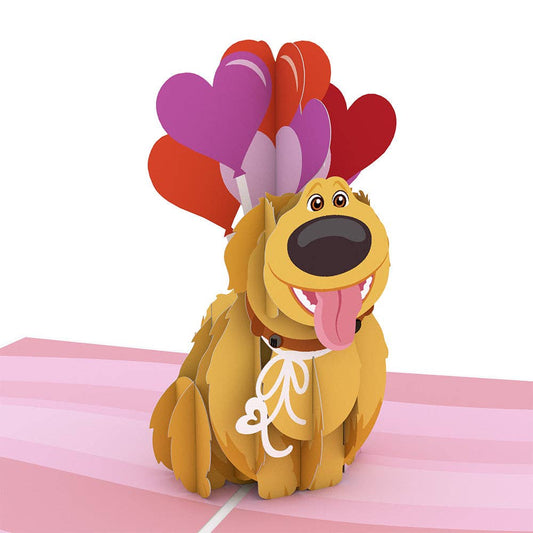 Disney and Pixar Up Dug Loves You 5''x7'' Card