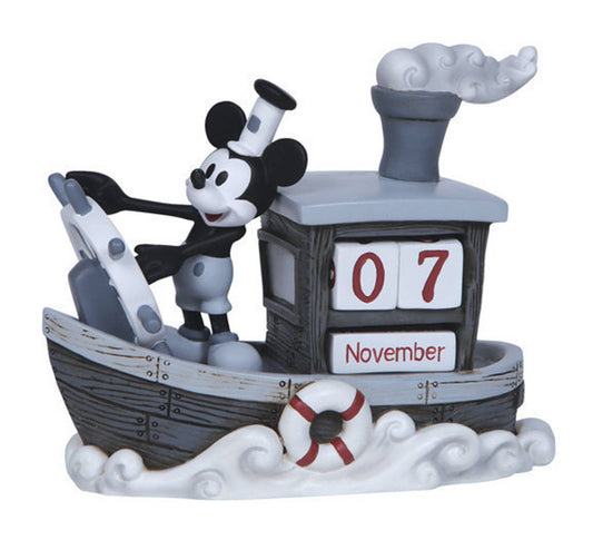 Disney Steamboat Mickey Calendar by Precious Moments