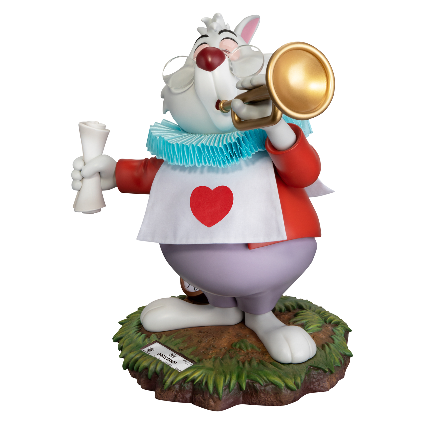 Alice In Wonderland Master Craft The White Rabbit Table Top Statue
