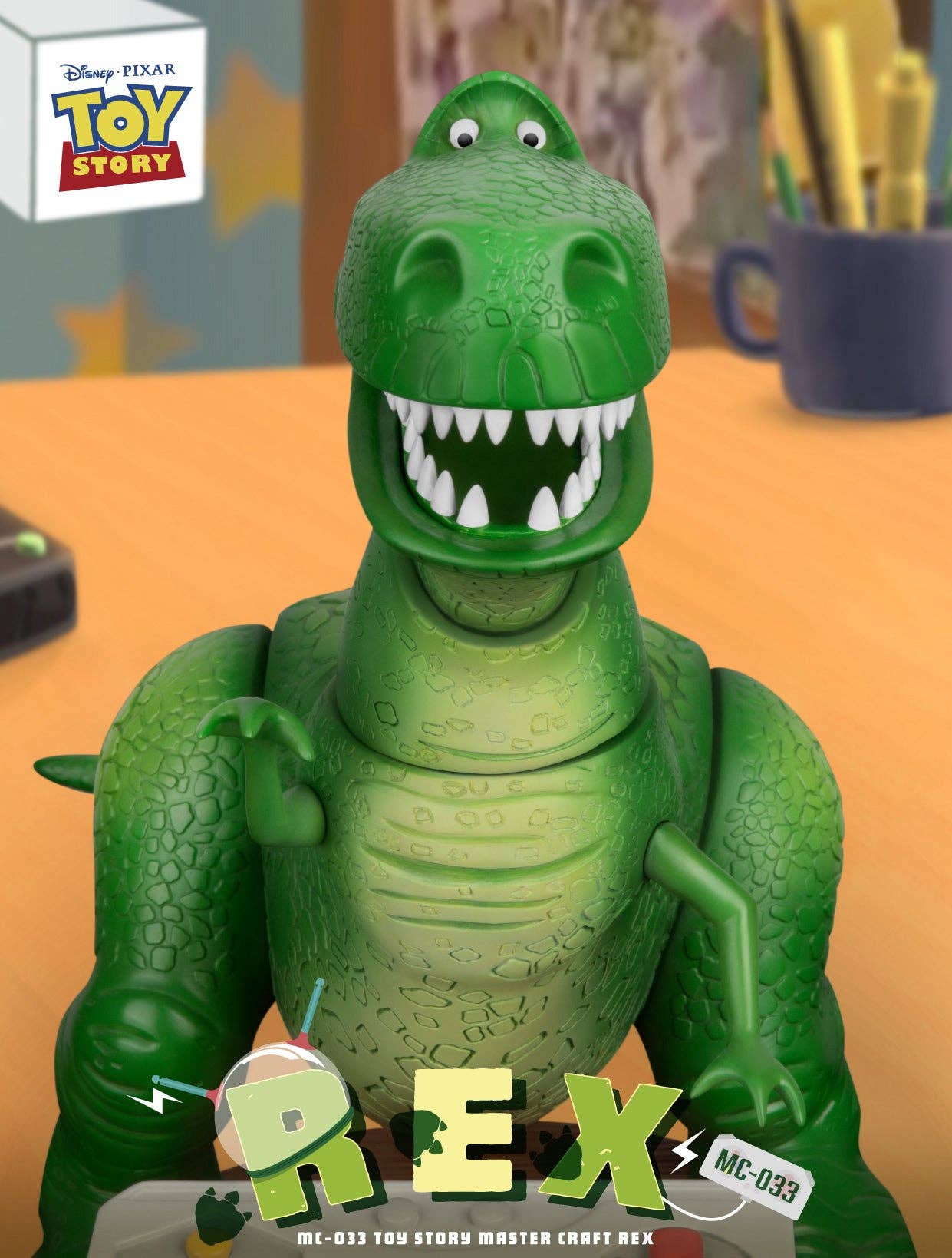 Toy Story Master Craft Rex Table Top Statue