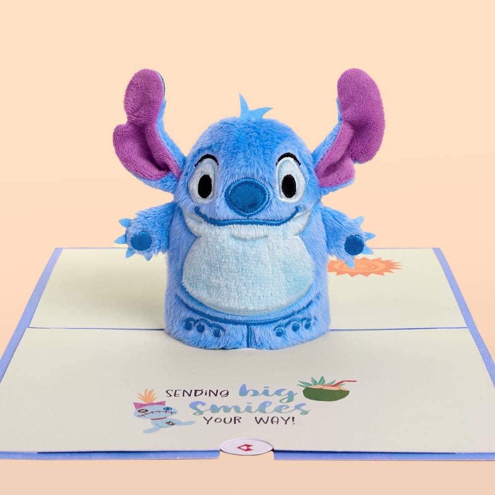 6x8" Disney's Stitch '626 Reasons' Plushpop Card