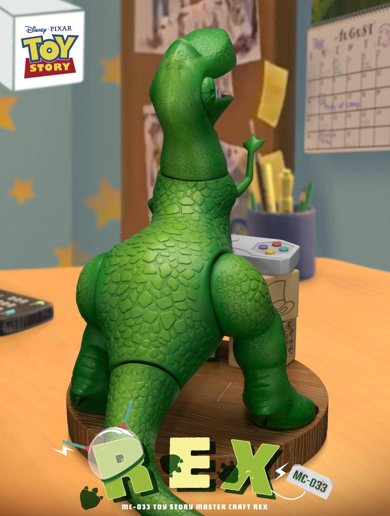 Toy Story Master Craft Rex Table Top Statue