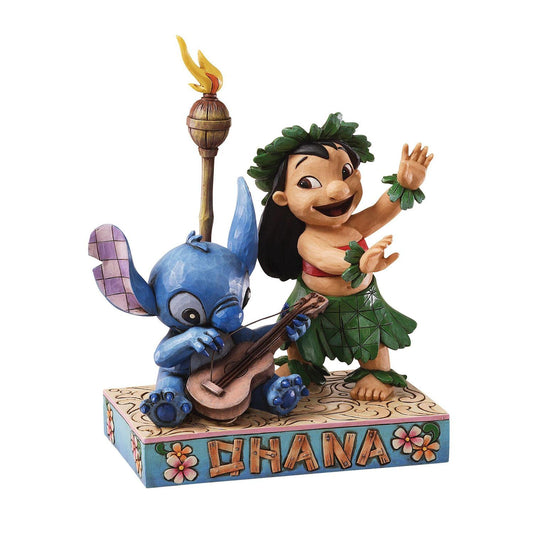 Lilo & Stitch luau - Jim Shore Disney Traditions