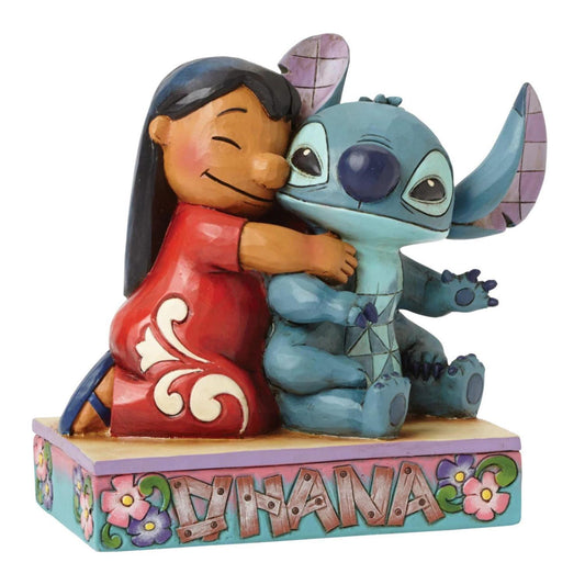 "Ohana Means Family" Jim Shore Disney Traditions - Lilo & Stitch