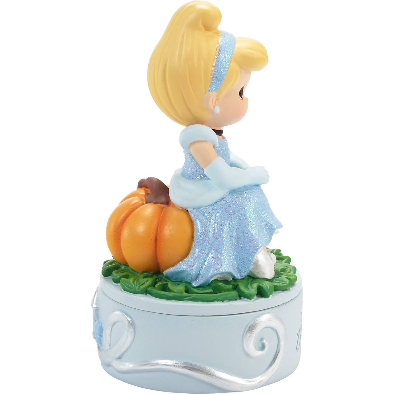 Cinderella Covered Box - Precious Moments - Disney Princess