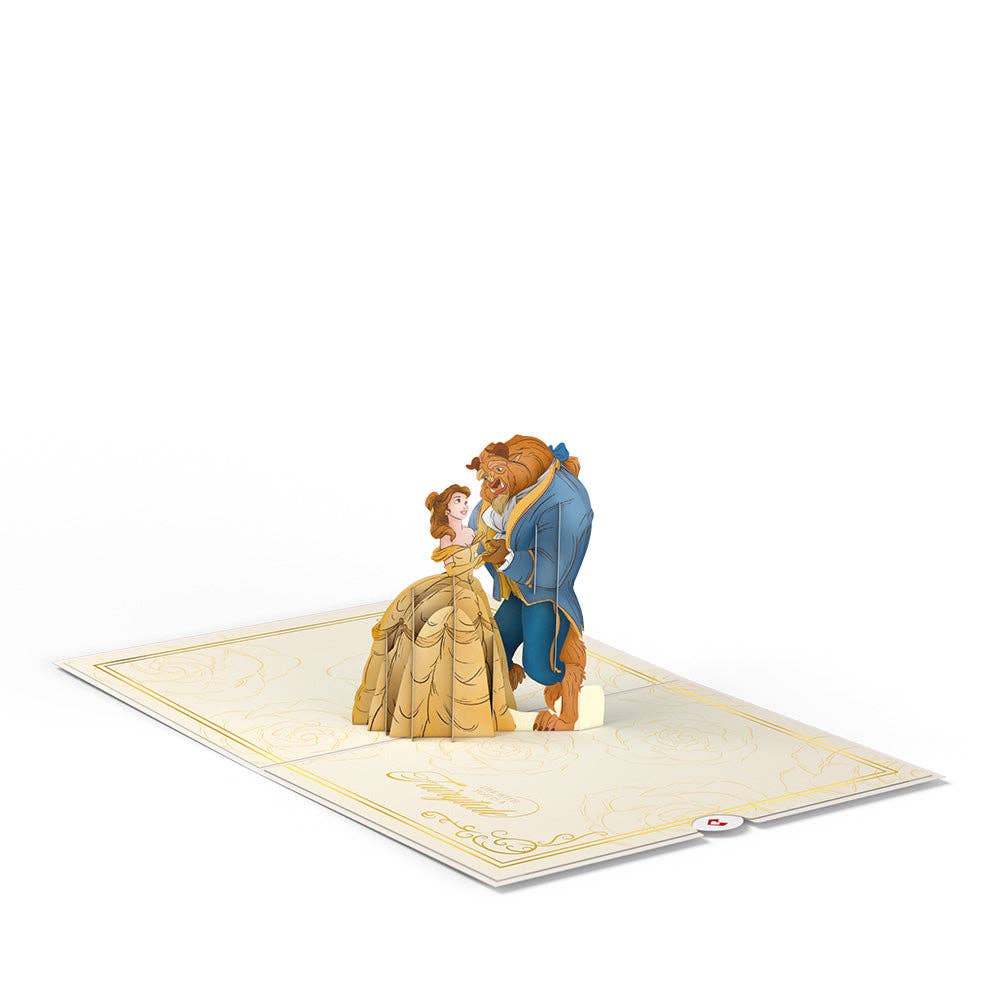 Disney's Beauty and The Beast Enchanted Love 5''x7'' Card