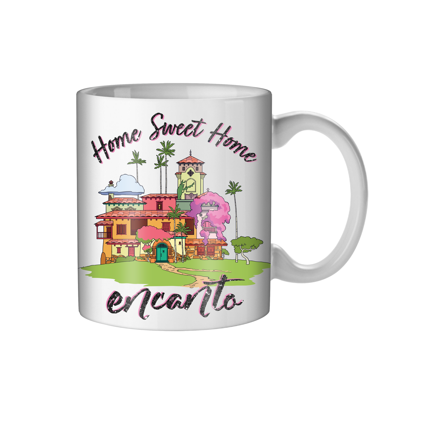 Encanto 14oz Ceramic Mug with Glitter