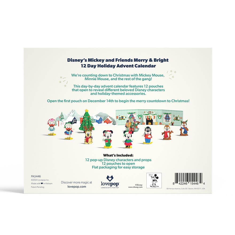 Disney's Mickey and Friends Merry and Bright 12 Day Holiday