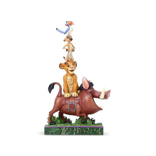Simba, Pumbaa, Timon, Zazu "Balance of Nature" Jim Shore Disney Traditions - The Lion King