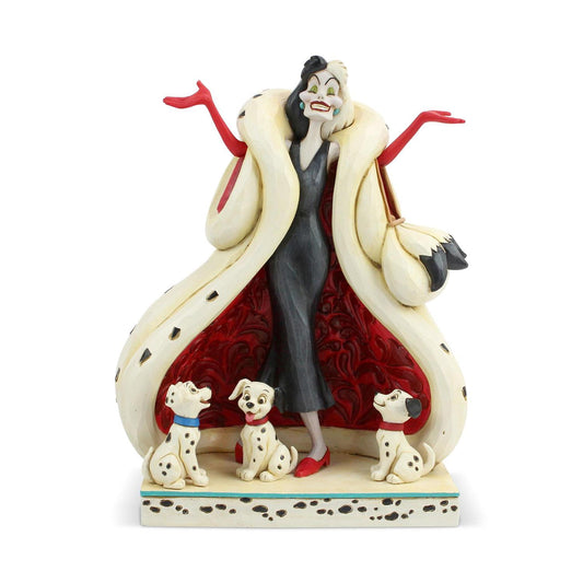 101 Dalmatians - Cruella De Vil "The Cute and the Cruel" Jim Shore Disney Traditions