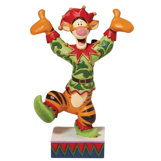Tigger "Ecstatic Elf" Jim Shore Disney Traditions - Winnie the Pooh