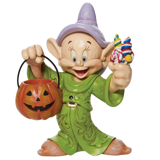 DOPY Halloween "Cheerful Candy Collector" Jim Shore Disney Traditions - Snow White and the Seven Dwarfs