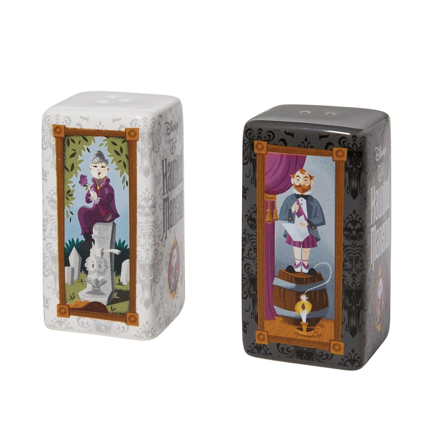 Haunted Mansion Stretching Walls Salt & Pepper S&P Shakers - Disneyland & Walt Disney World