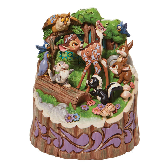 Bambi, Thumper, Flower + "Forrest Friends" Jim Shore Disney Traditions