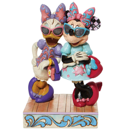 Minnie Mouse and Daisy Duck "Fashionable Friends" Jim Shore Disney Traditions