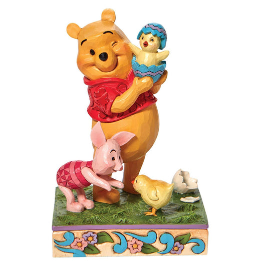 Winnie the Pooh & Piglet "A Spring Surprise" Jim Shore Disney Traditions