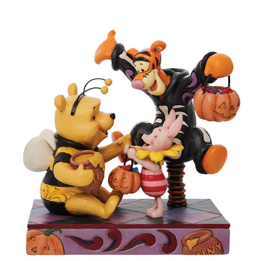 Winne the Pooh, Piglet, Tigger "A Spook-tacular Halloween" Jim Shore Disney Traditions