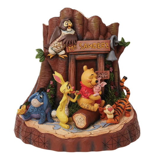 Winnie the Pooh & Friends "Hundred Acres Pals" Jim Shore Disney Traditions - Eeyore, Tigger, Piglet +