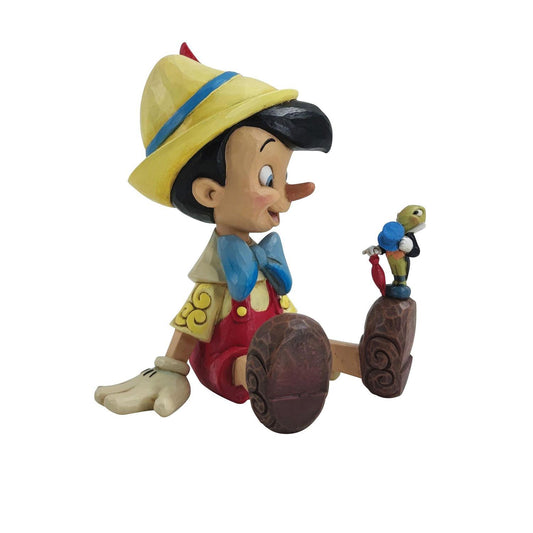 Pinocchio & Jiminy Cricket "Wishful and Wise" Jim Shore Disney Collections