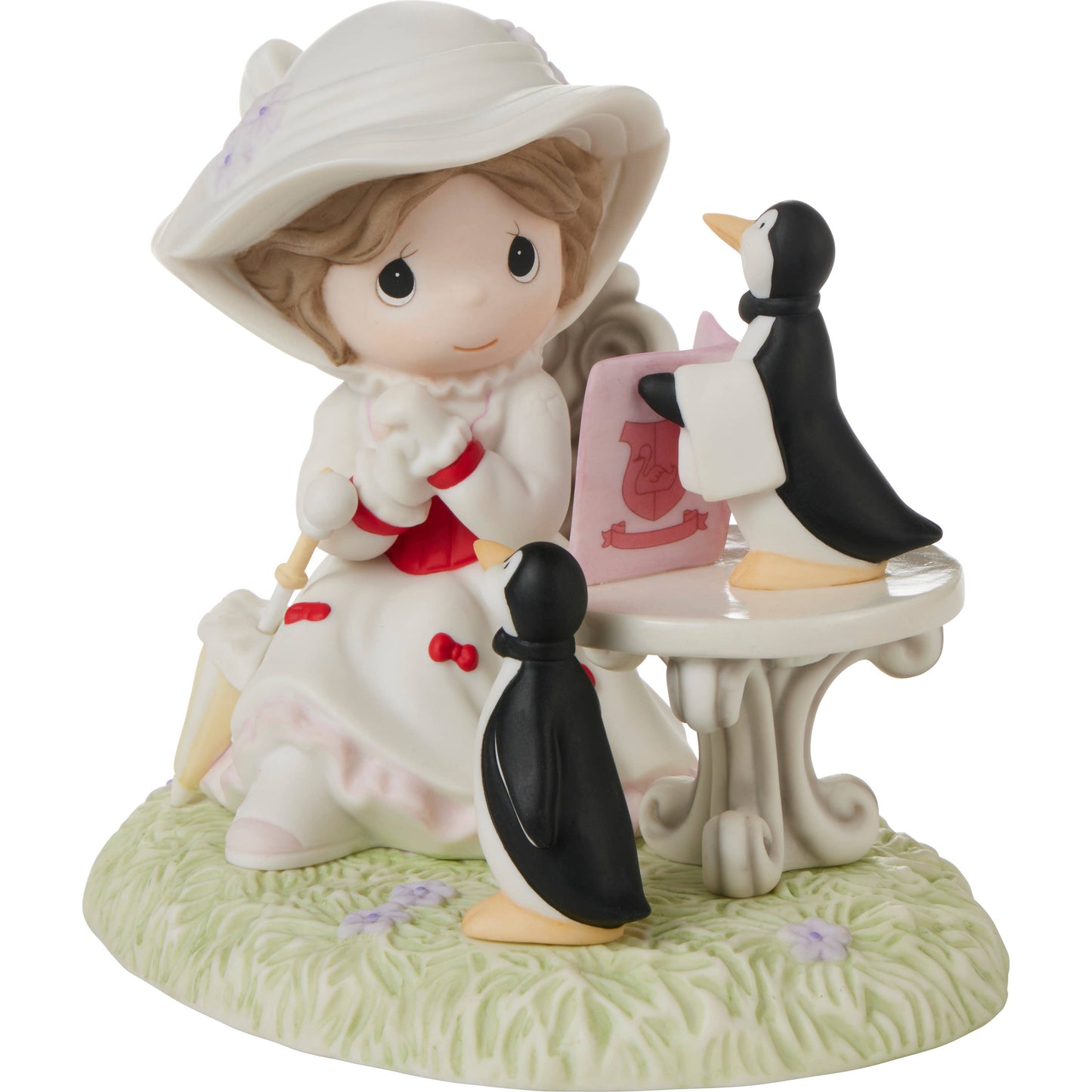 Mary Poppins with Penguins Figurine Precious Moments Disney