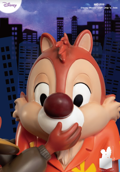 Disney Chip 'n Dale Master Craft Table Top Statue