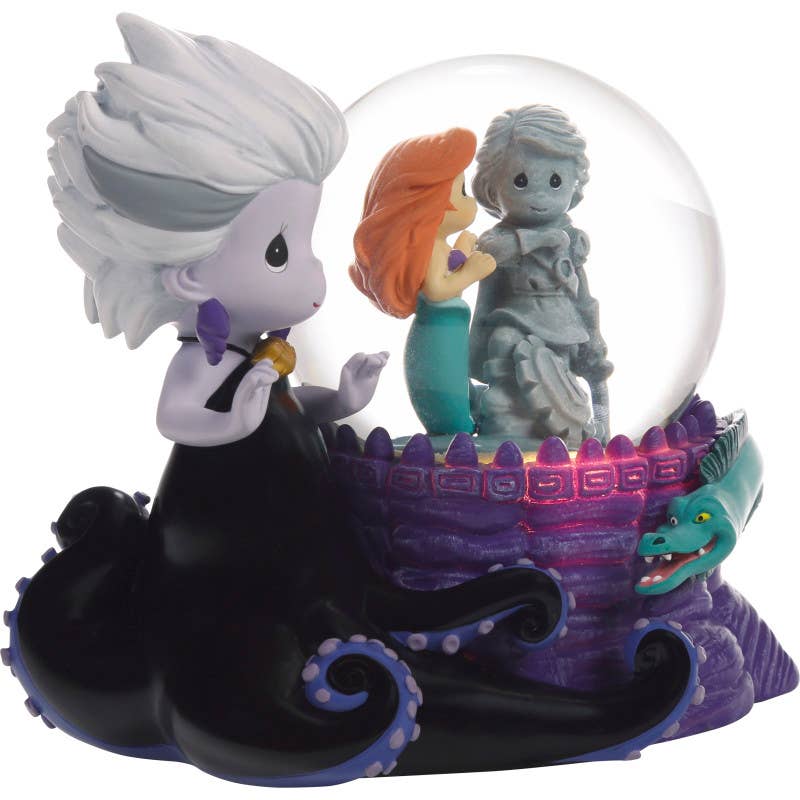 Make Waves In The Sea Disney The Little Mermaid Musical Snow Globe - Precious Moments