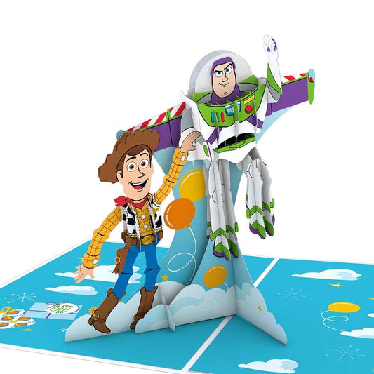 Disney's Toy Story Birthday 5''x7'' 3D Lovepop Card - Buzz Lightyear & Woody