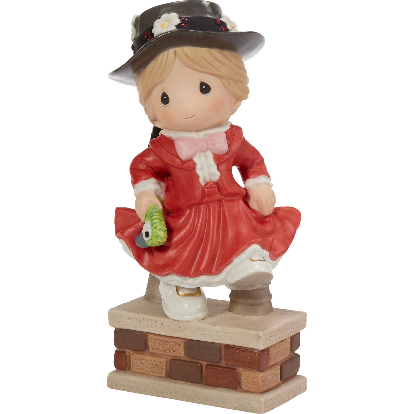 Mary Poppins In Red Dress Figurine Precious Moments Disney