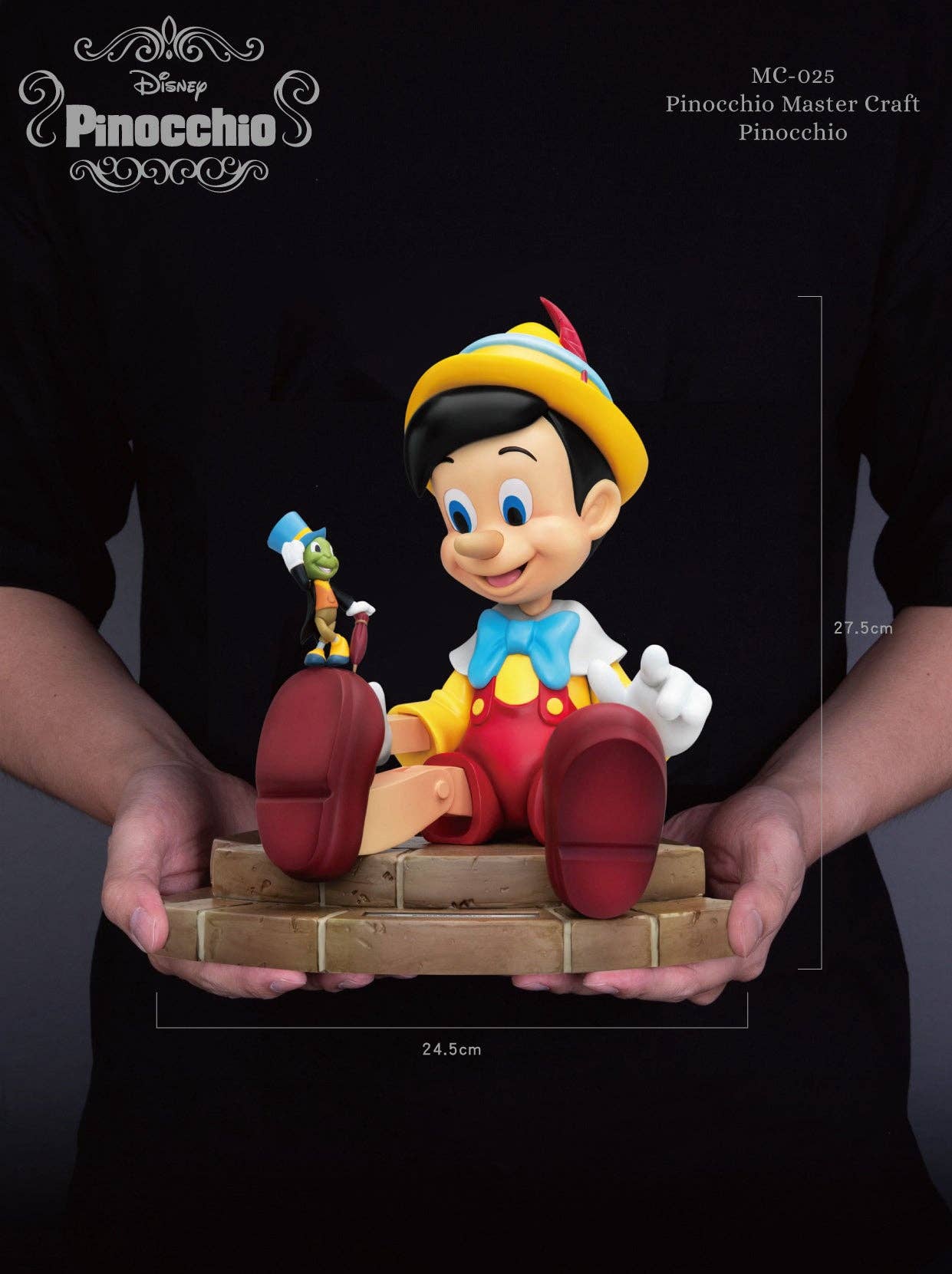Pinocchio Master Craft Table Top Statue - Big Fig