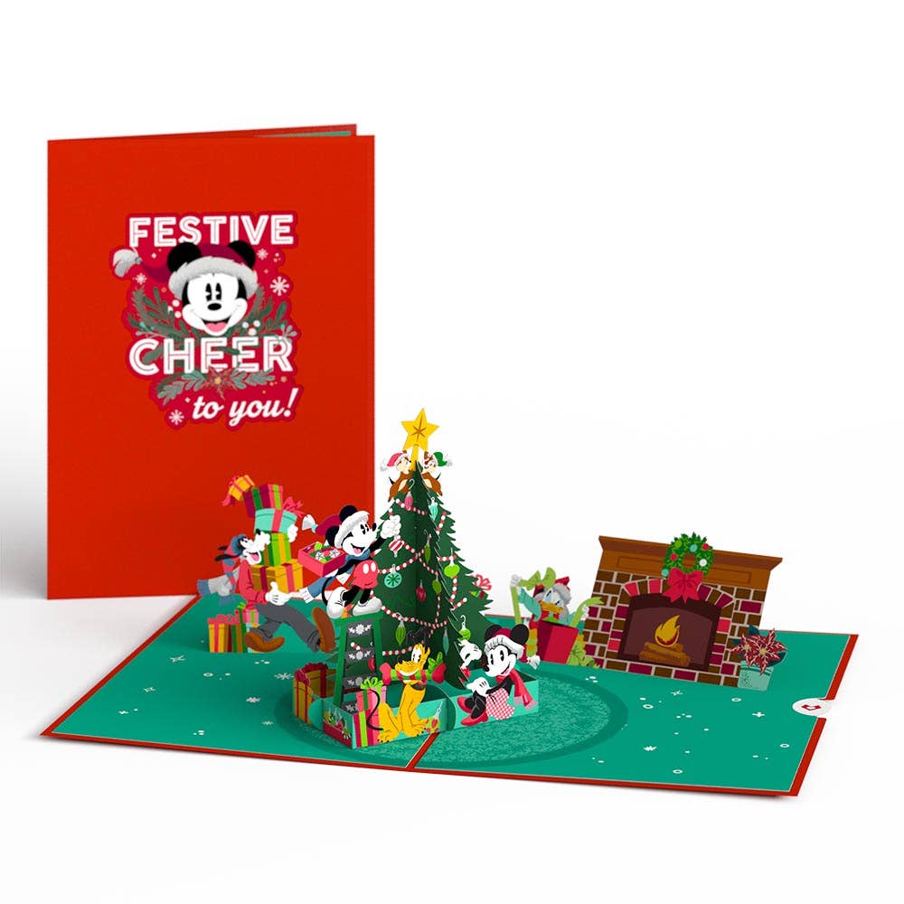 Disney's Mickey Mouse & Friends - Festive Cheer 5''x7'' Card