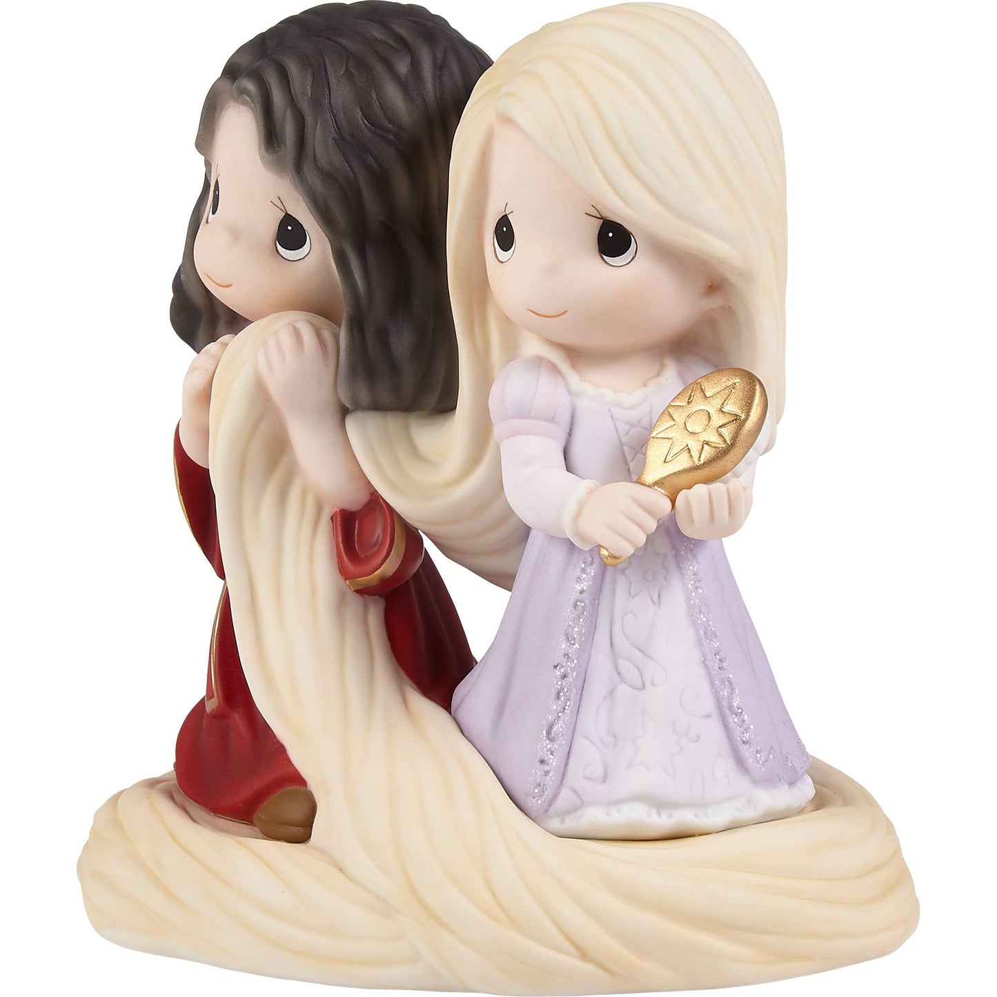 Disney Tangled Figurine - Rapunzel & Mother Gothel - Precious Moments