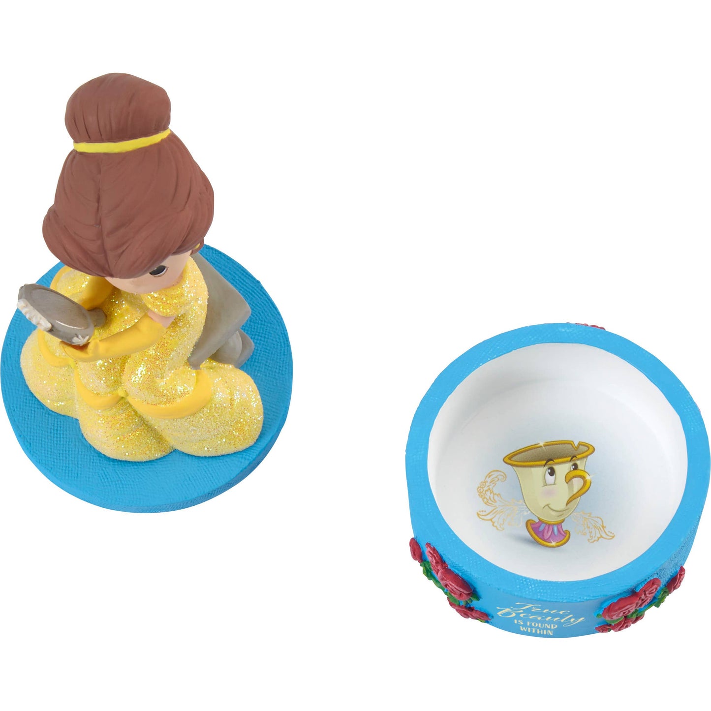 Belle Covered Box - Precious Moments - Disney Beauty and the Beast